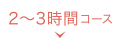 2～3時間コース