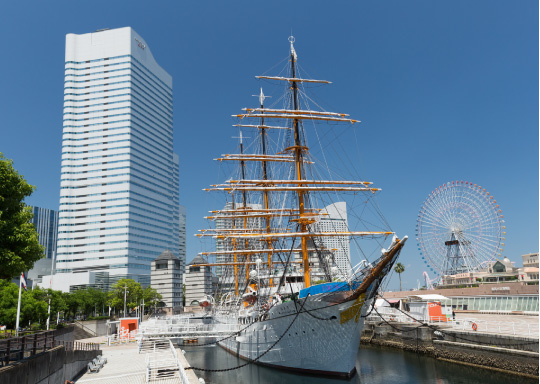 帆船日本丸・横浜みなと博物館