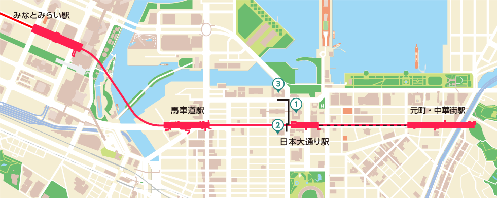 横濱 歴史と文化巡り 2～3時間コース