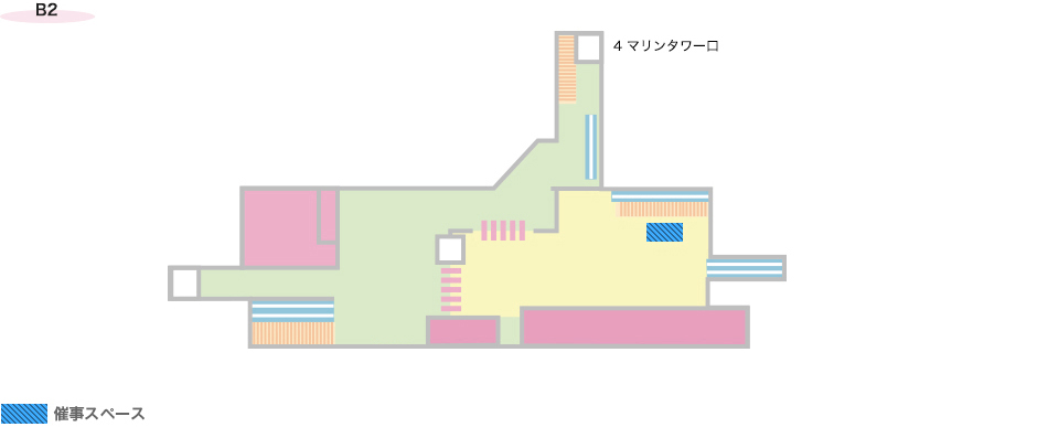 元町･中華街駅構内図B2